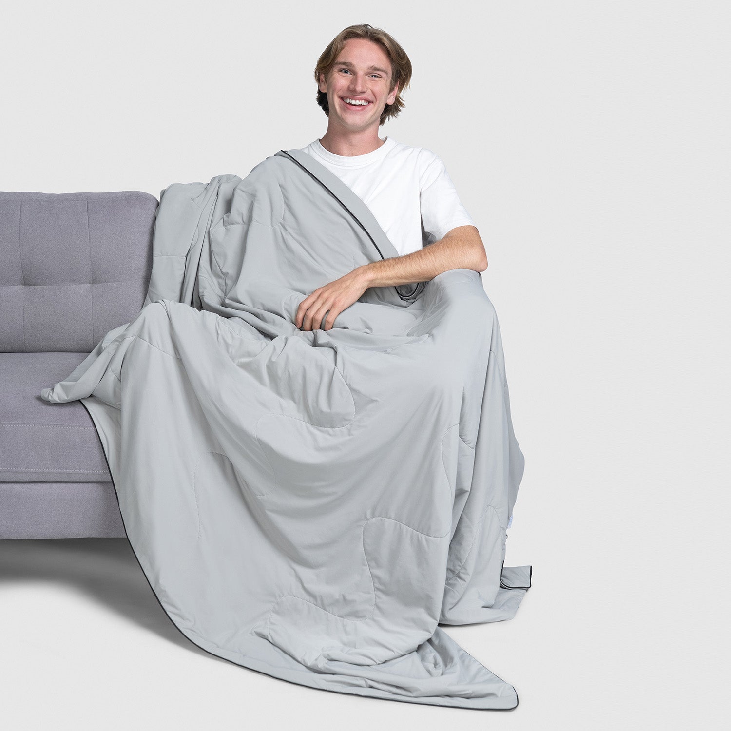 Grey Cooling Blanket – The Oodie UK