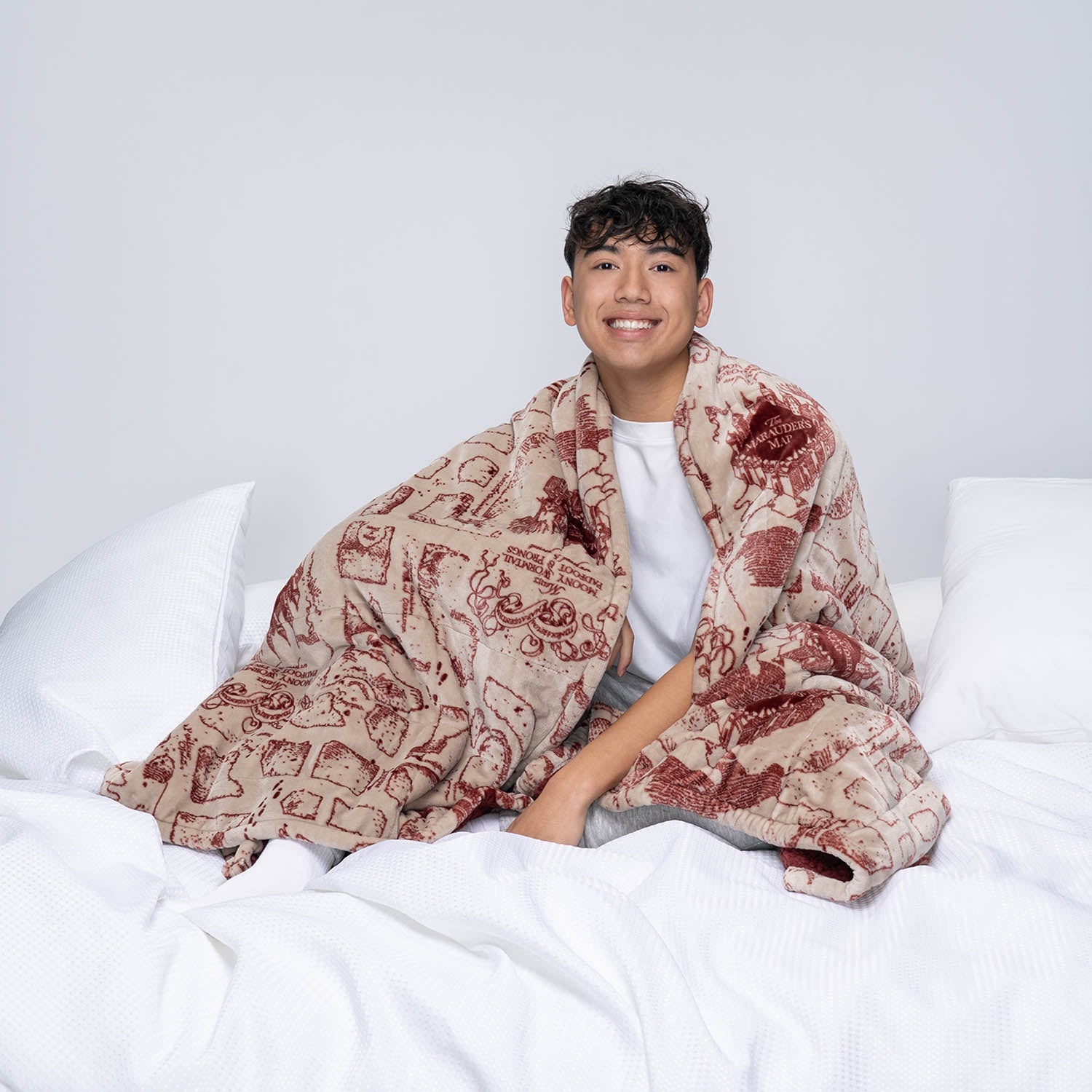 Harry Potter Marauders Map Sherpa Blanket Licensed – The Oodie UK