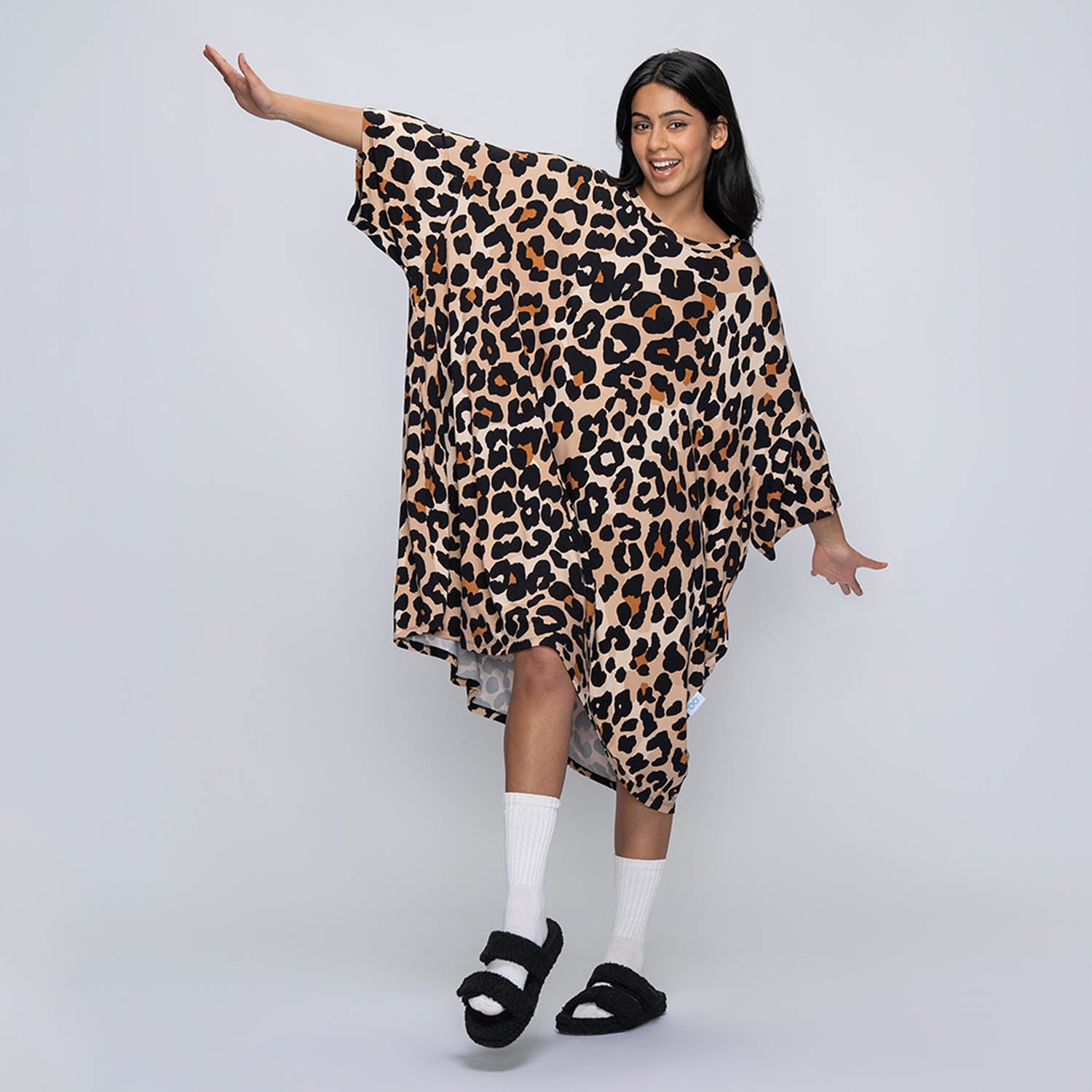 Leopard Sleep Tee – The Oodie UK