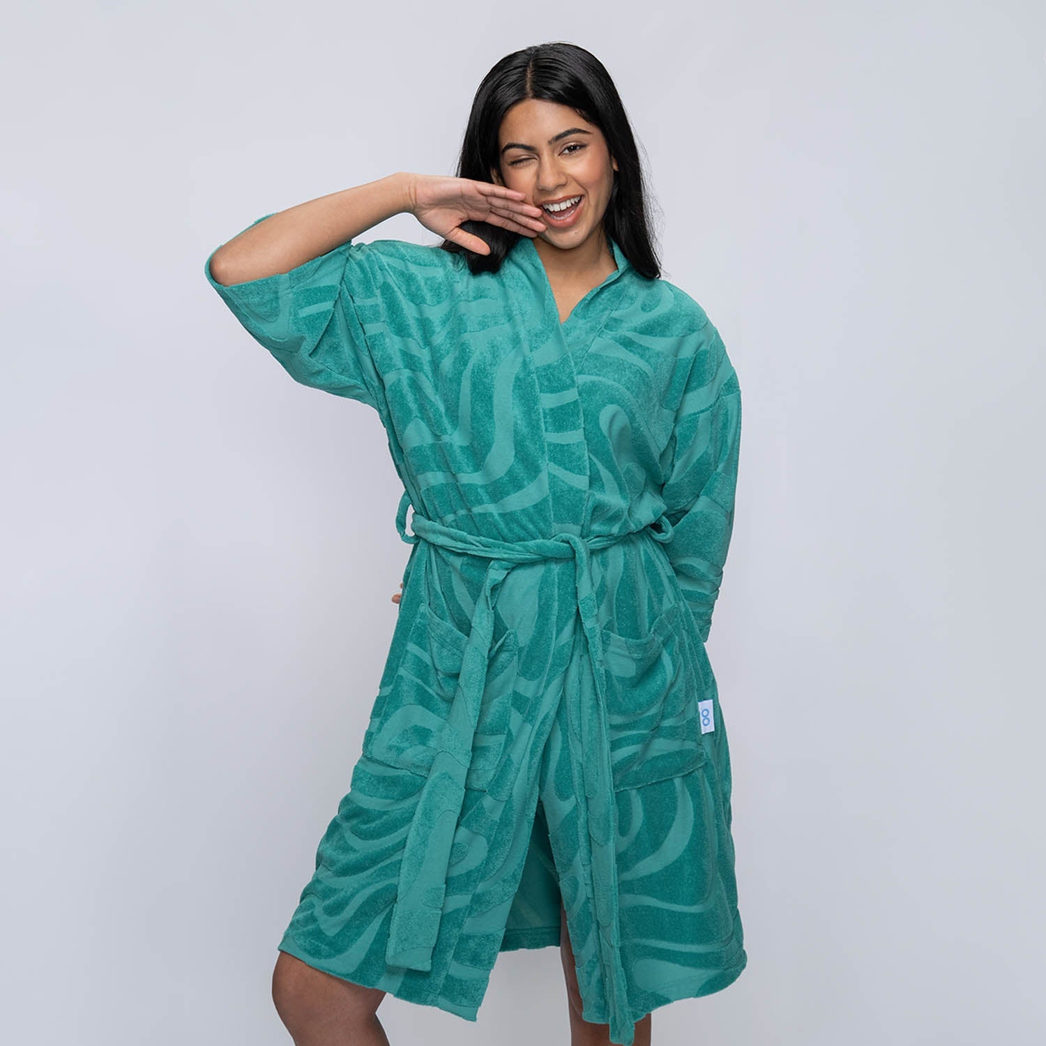 Swirl Summer Dressing Gown – The Oodie UK