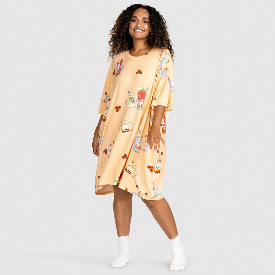 Bubble Tea Oodie Sleep Tee