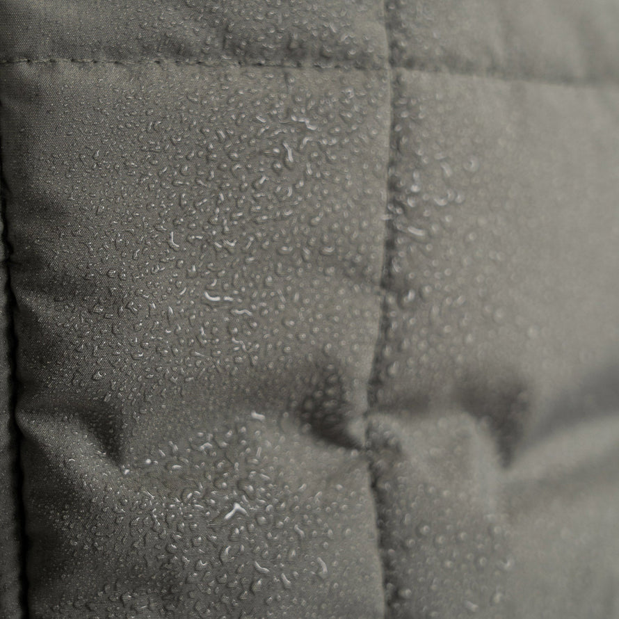 Khaki Zip Through Outdoor Oodie