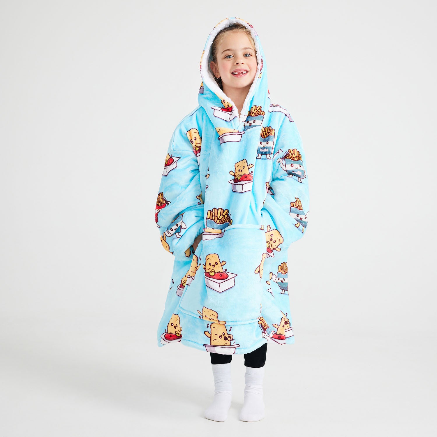 Oodie Blanket Oodie Tumble Dry Chicken Nuggets Fries Oodie