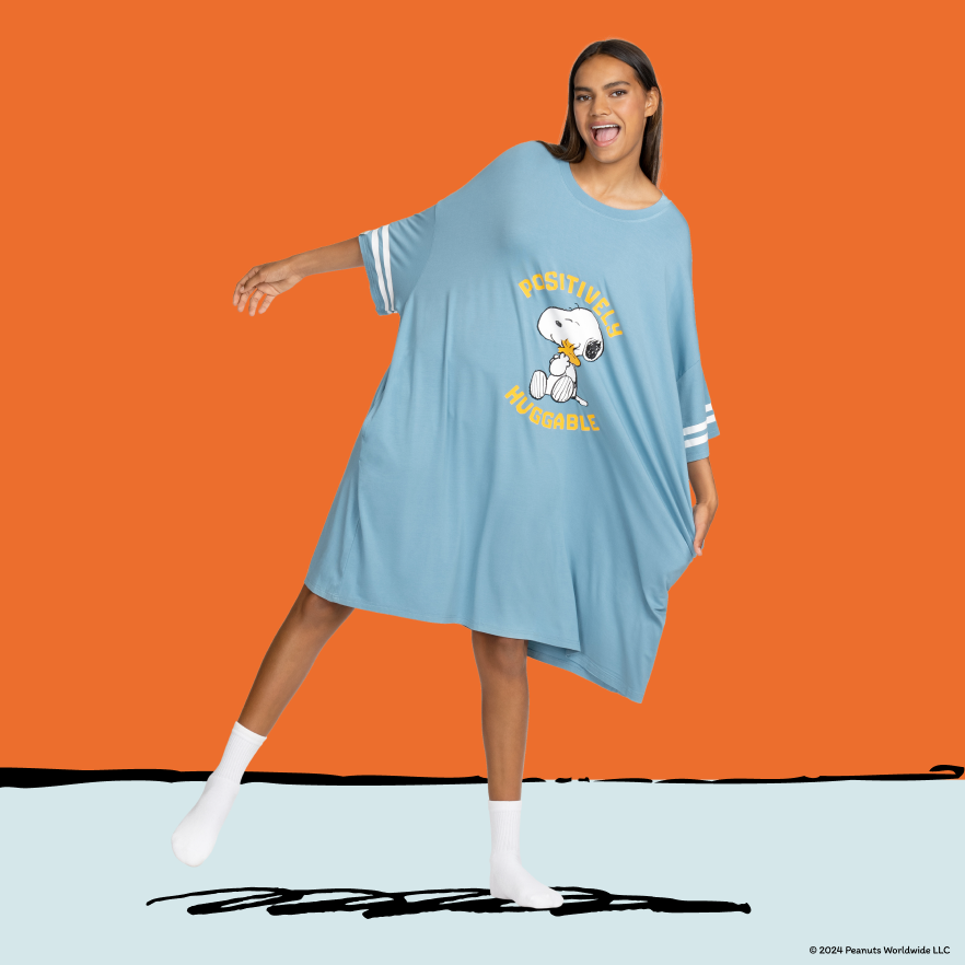 Snoopy Sleep Tee Licensed – The Oodie UK