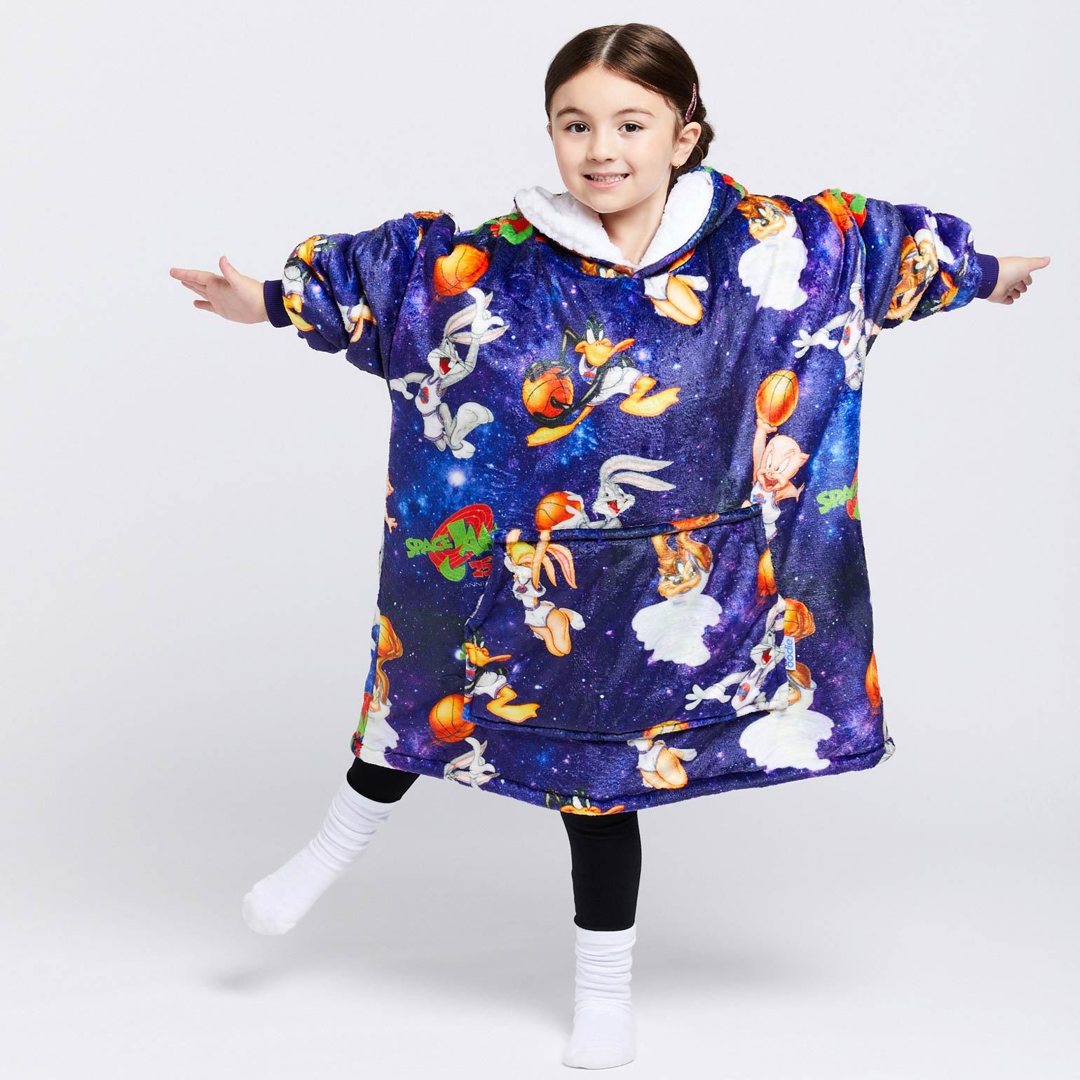 Space Jam Galaxy Purple Oodie™ Original Kids Licensed – The Oodie UK