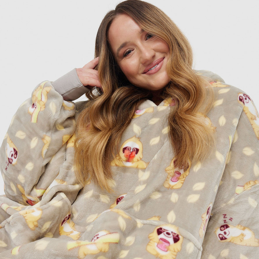 Sloth oodie kids Clearance