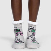 Raccoon Sherpa Socks
