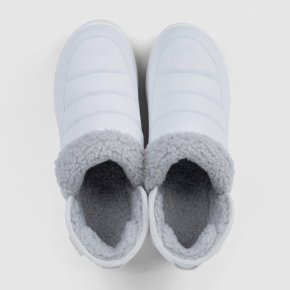 White Puffer Boot