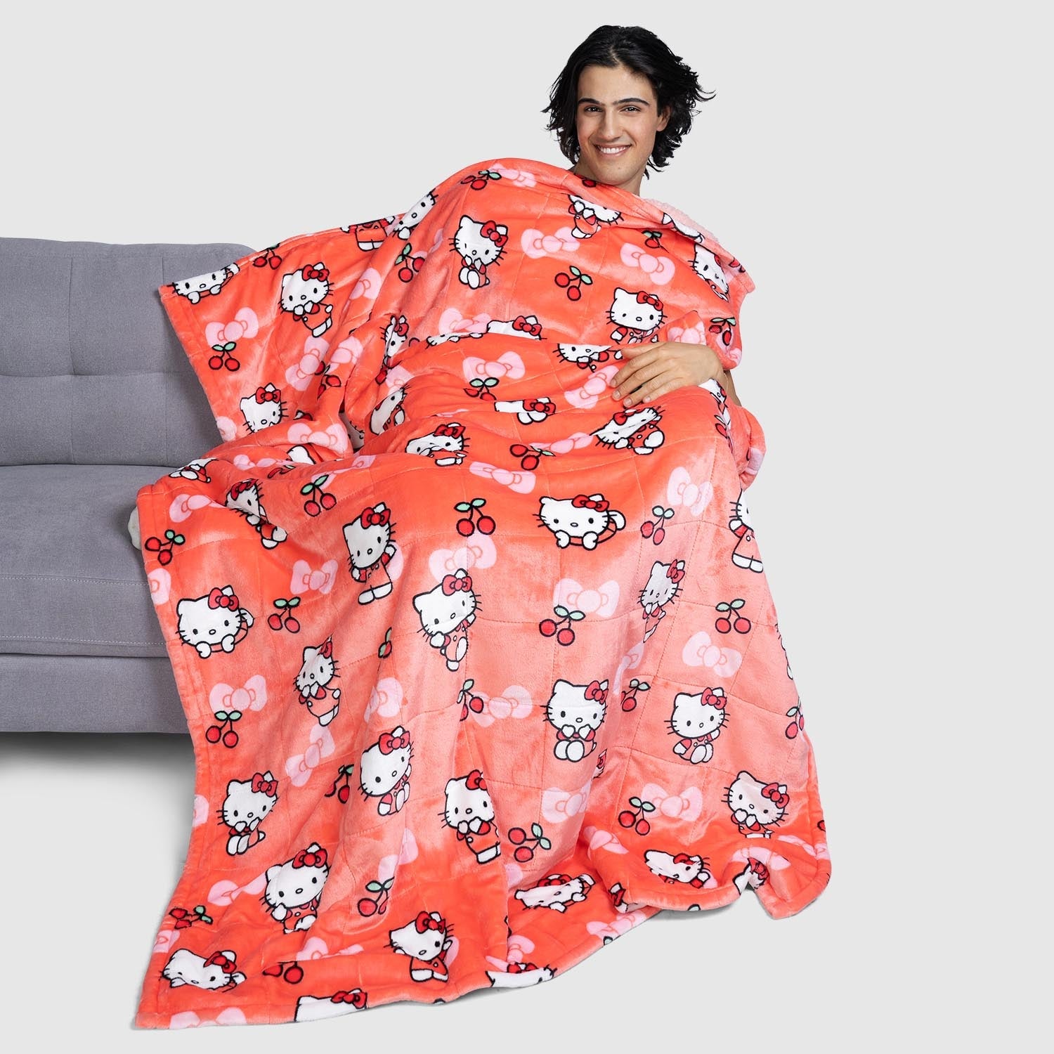 Hello Kitty Sherpa Blanket Licensed – The Oodie UK