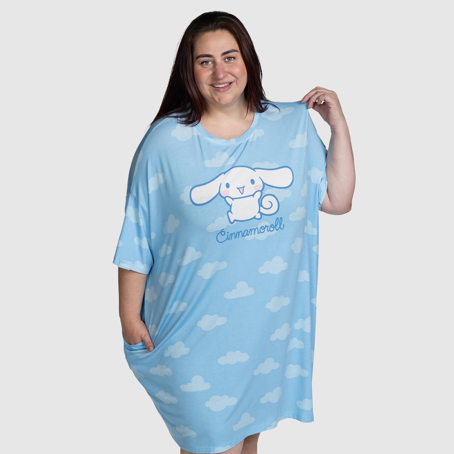 Cinnamoroll Hello Kitty & Friends Sleep Tee Licensed – The Oodie UK