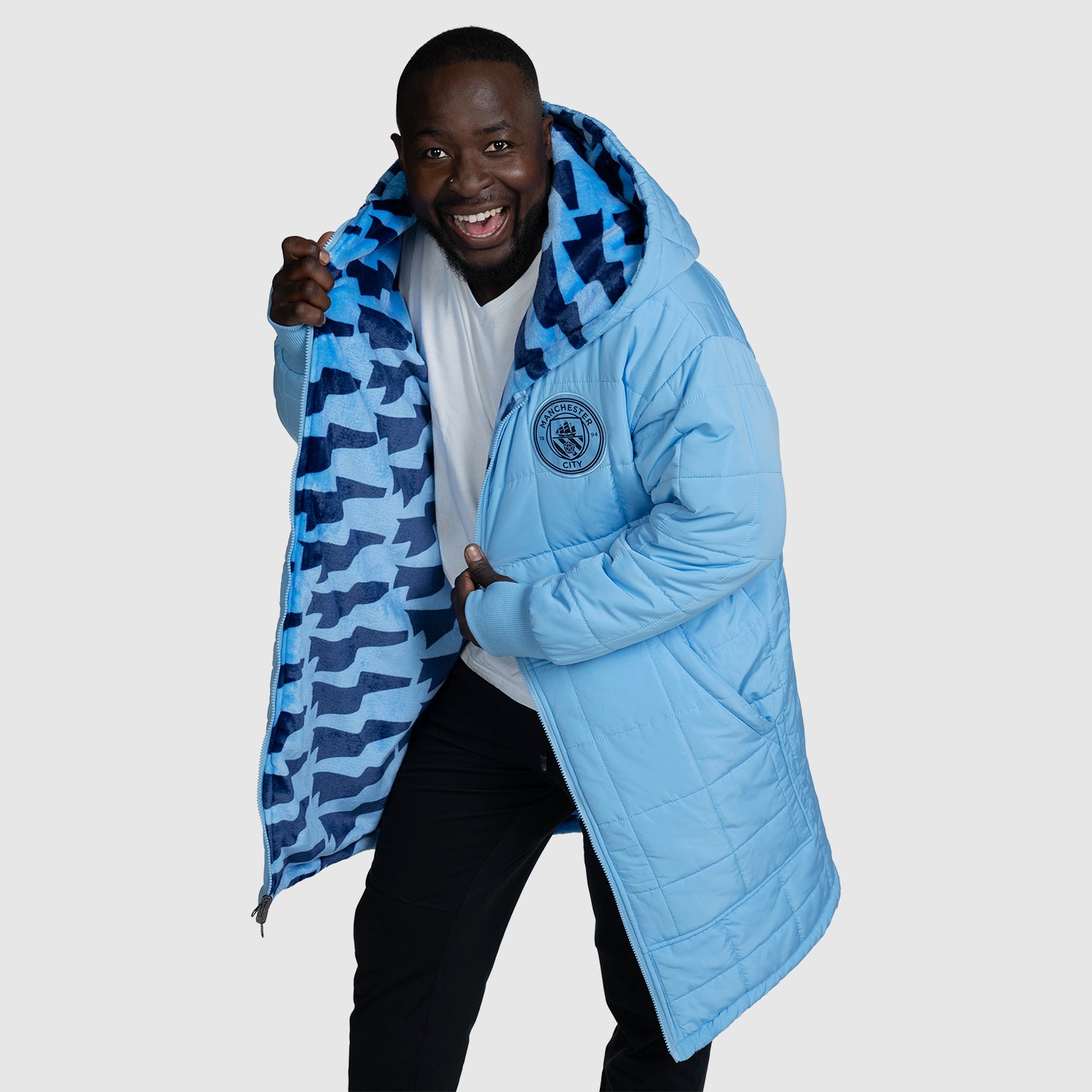 Manchester City Outdoor Jacket Licensed – The Oodie UK