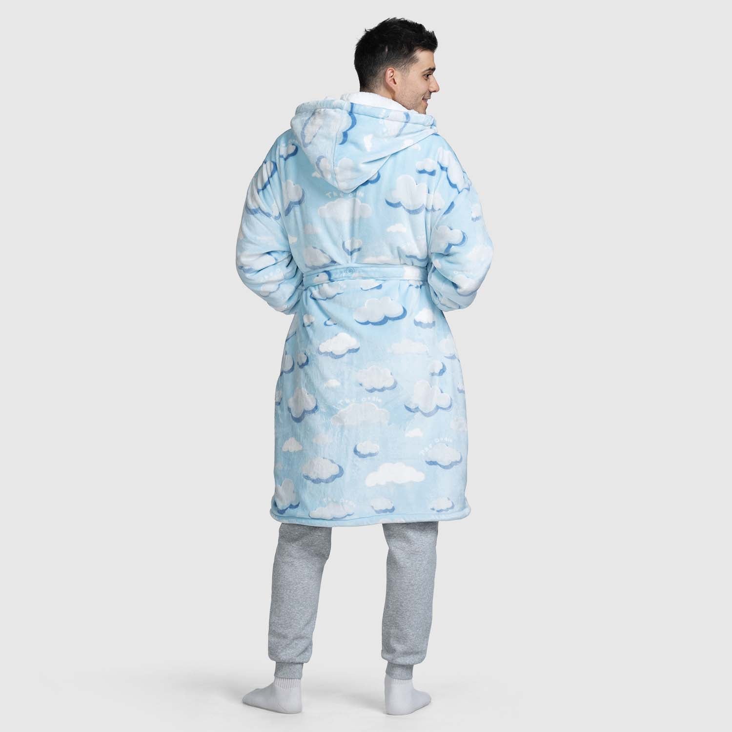 Cloud Sherpa Dressing Gown The Oodie UK Cloud Sherpa Dressing Gown The Oodie UK