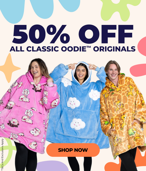 The Oodie UK Oversized Wearable Blankets Accessories