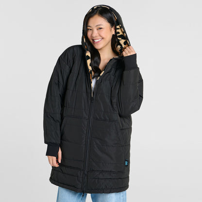 Black/Leopard