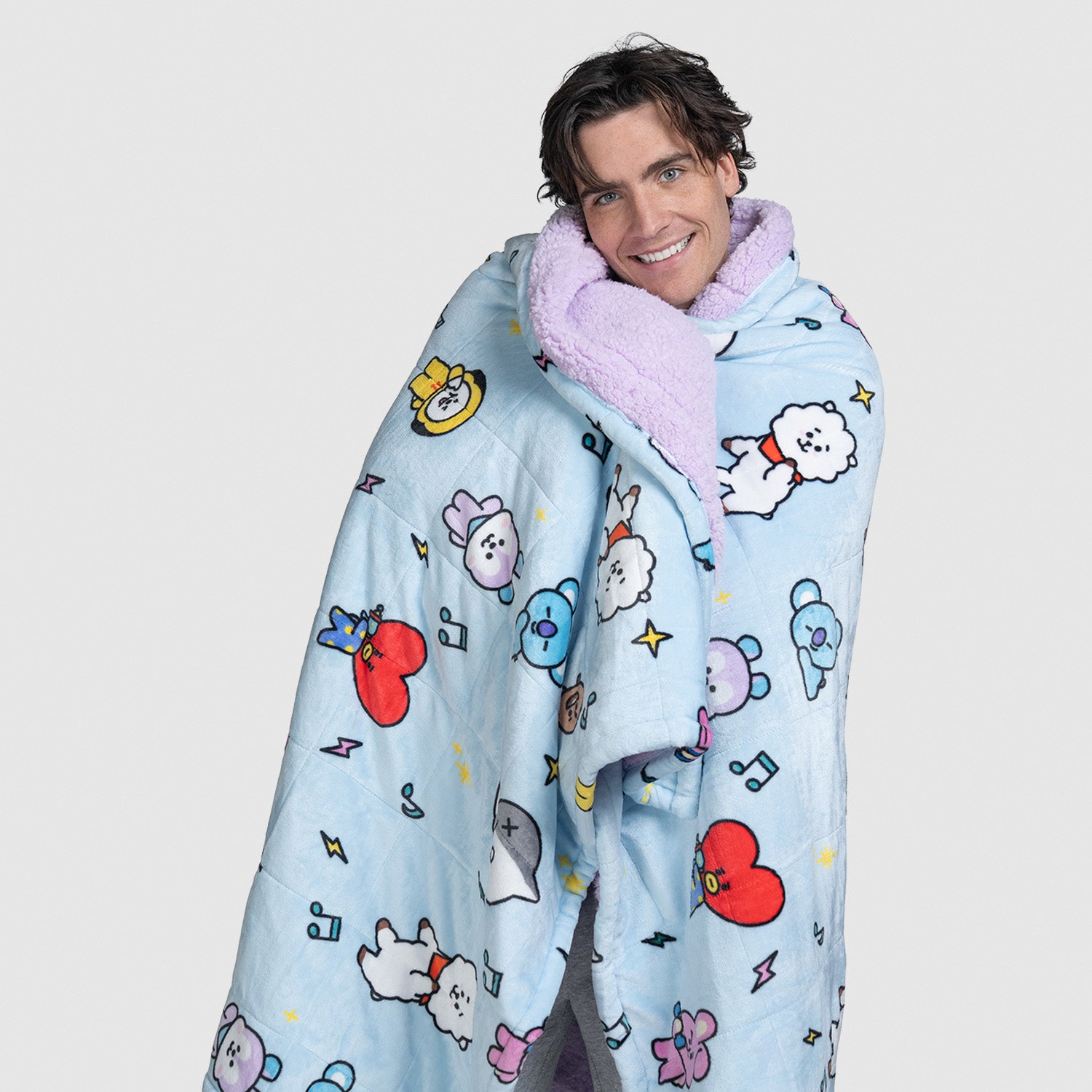 BT21 Group Sherpa Blanket Licensed – The Oodie UK