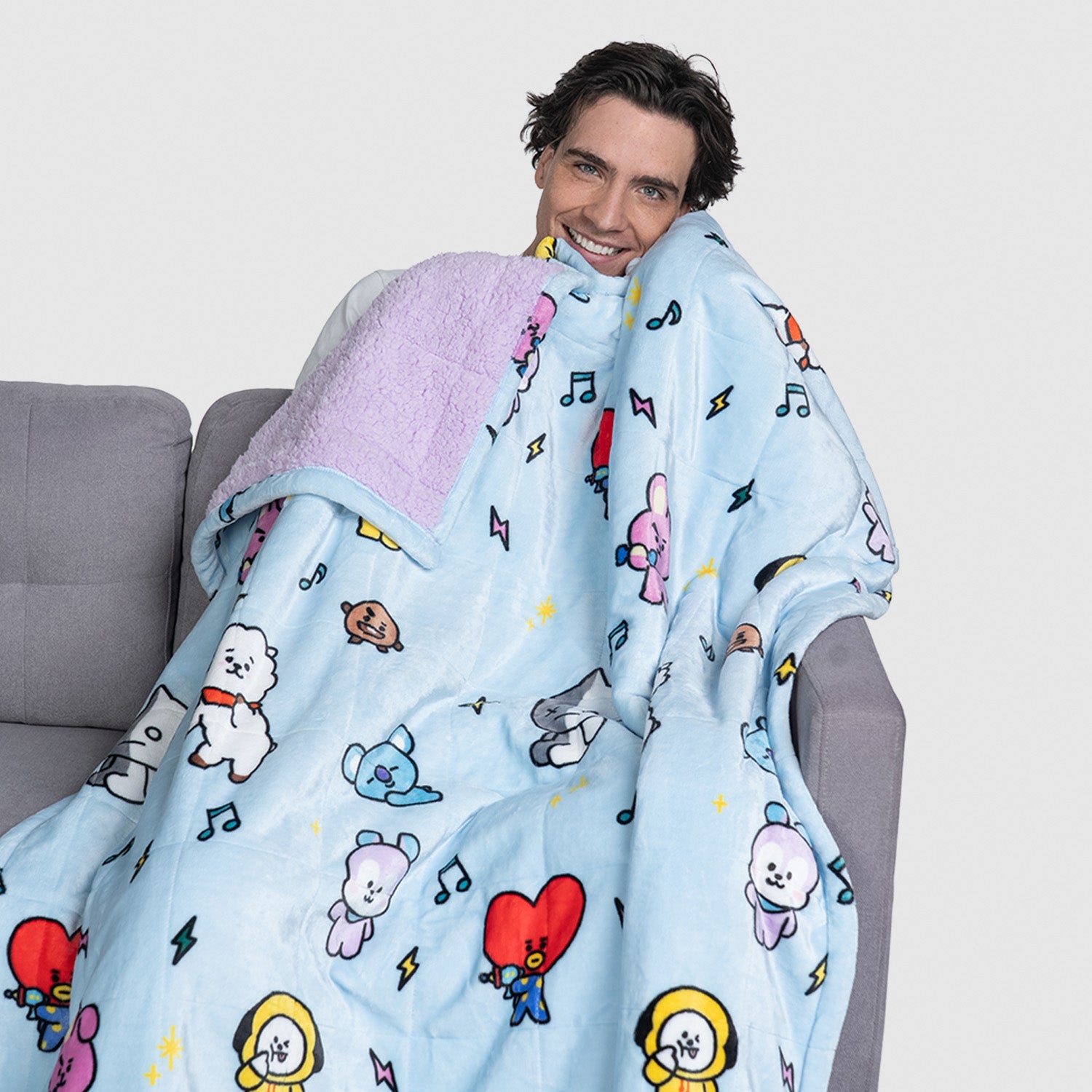 BT21 Group Sherpa Blanket Licensed – The Oodie UK