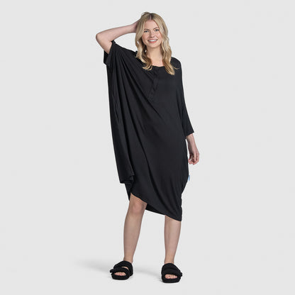 Black Button-Up