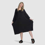 Black Button-Up