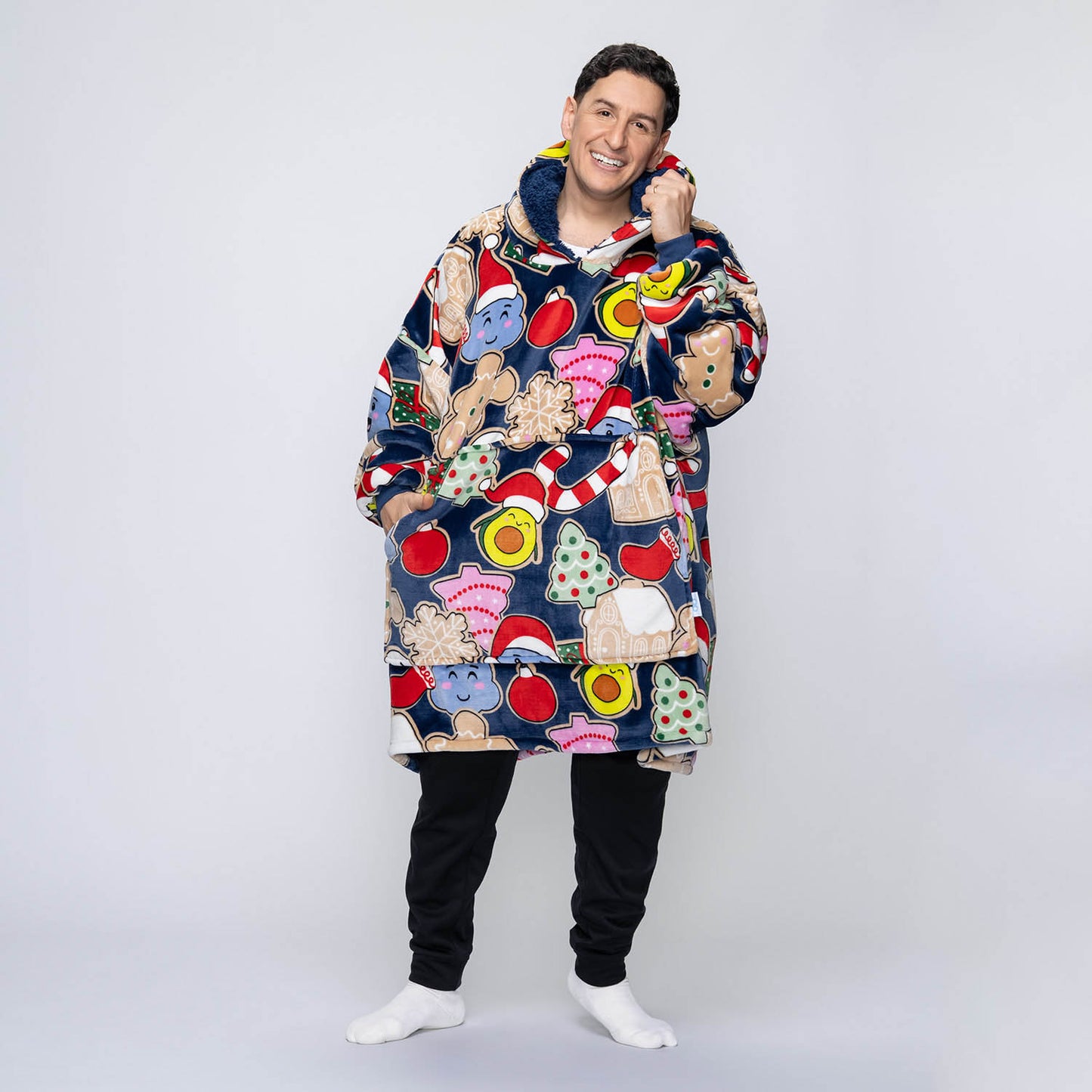 size: Imran is 173cm wearing a size OOD