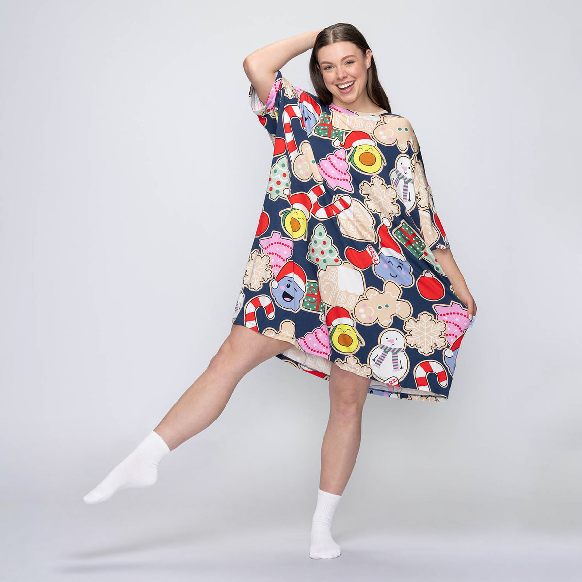 size: Mckenzie is 170cm wearing a size OSFM