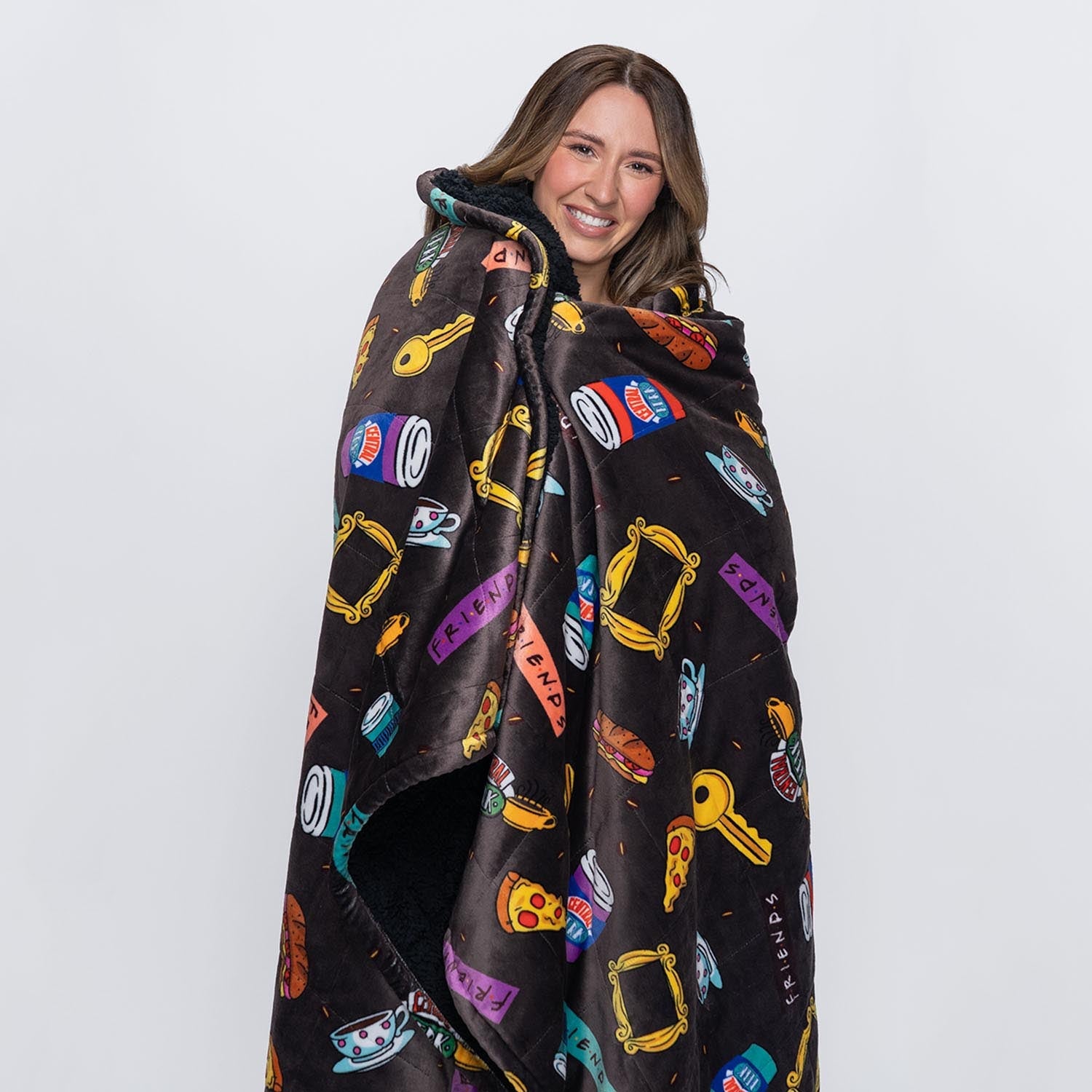 Friends Icon Sherpa Blanket Licensed – The Oodie UK