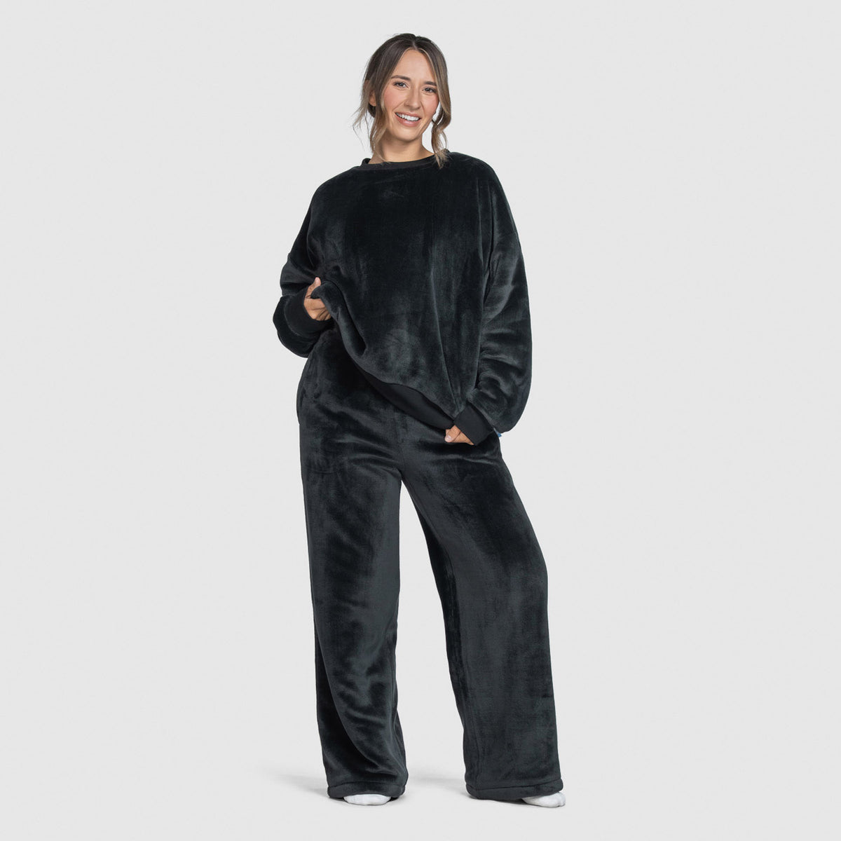 Grey Sherpa Jumper – The Oodie UK