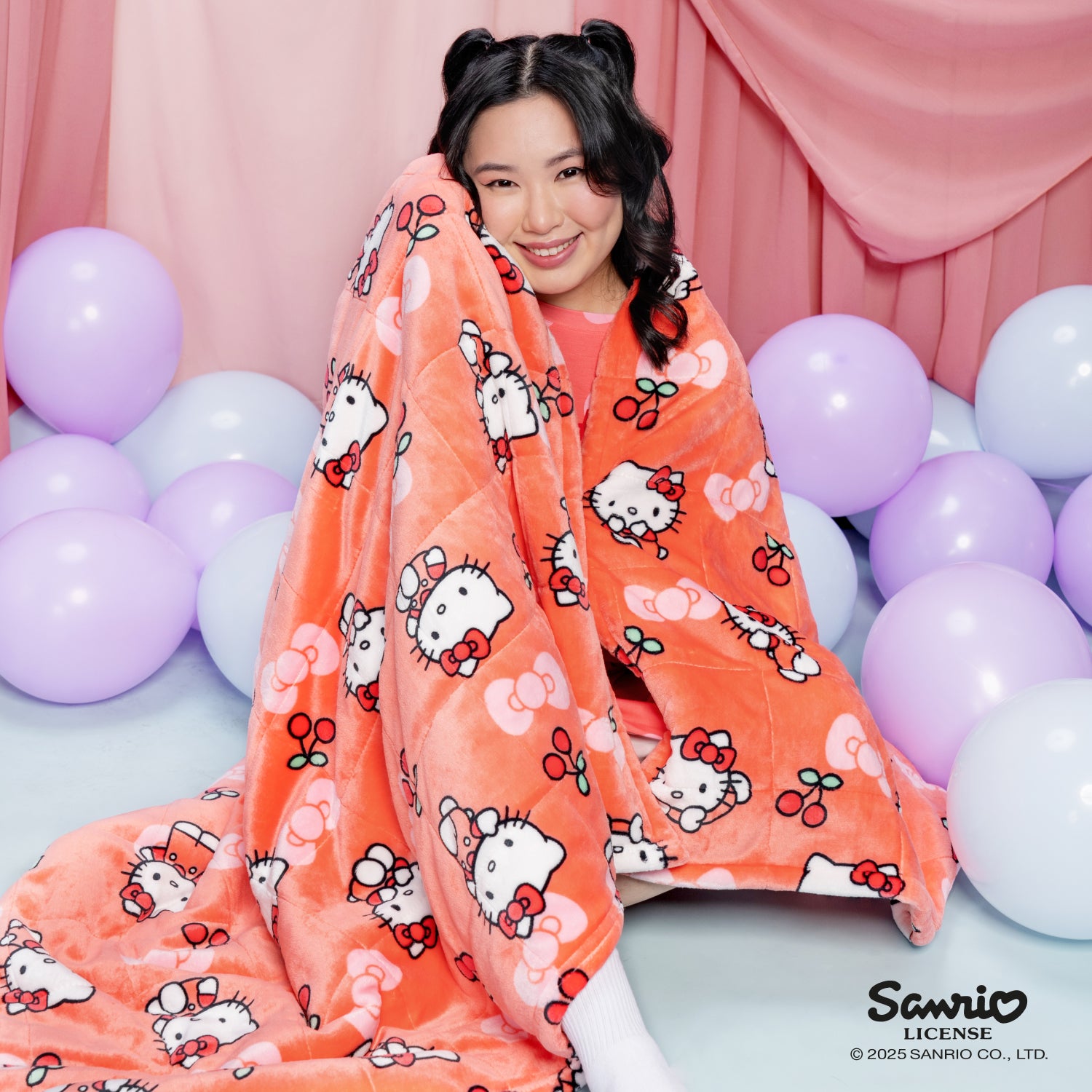 Hello Kitty Sherpa Blanket Licensed – The Oodie UK