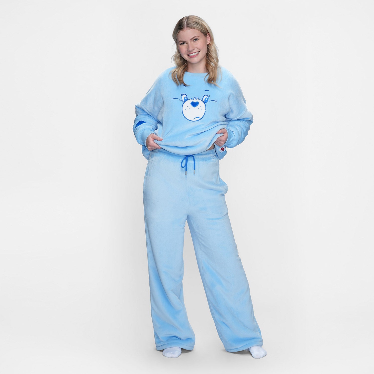 Care Bears Grumpy Wide Leg Sherpa Pant Licensed – The Oodie UK