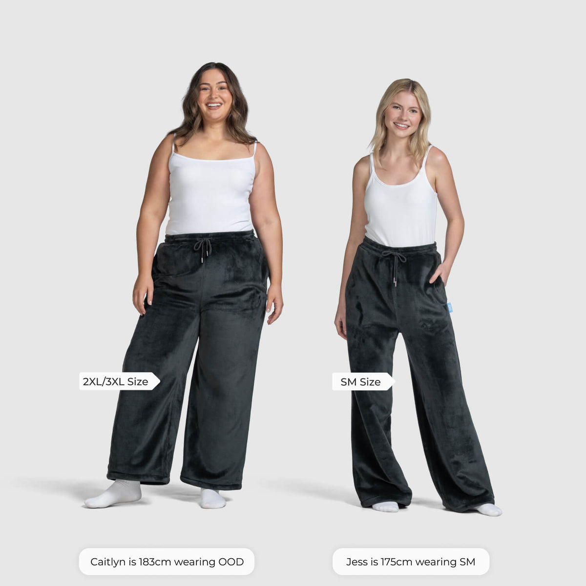 Pantaloni Jogger Invernali Sherpa Unisex Ragazzi - Antracite, Foderati, Weatherproof - Foto 3