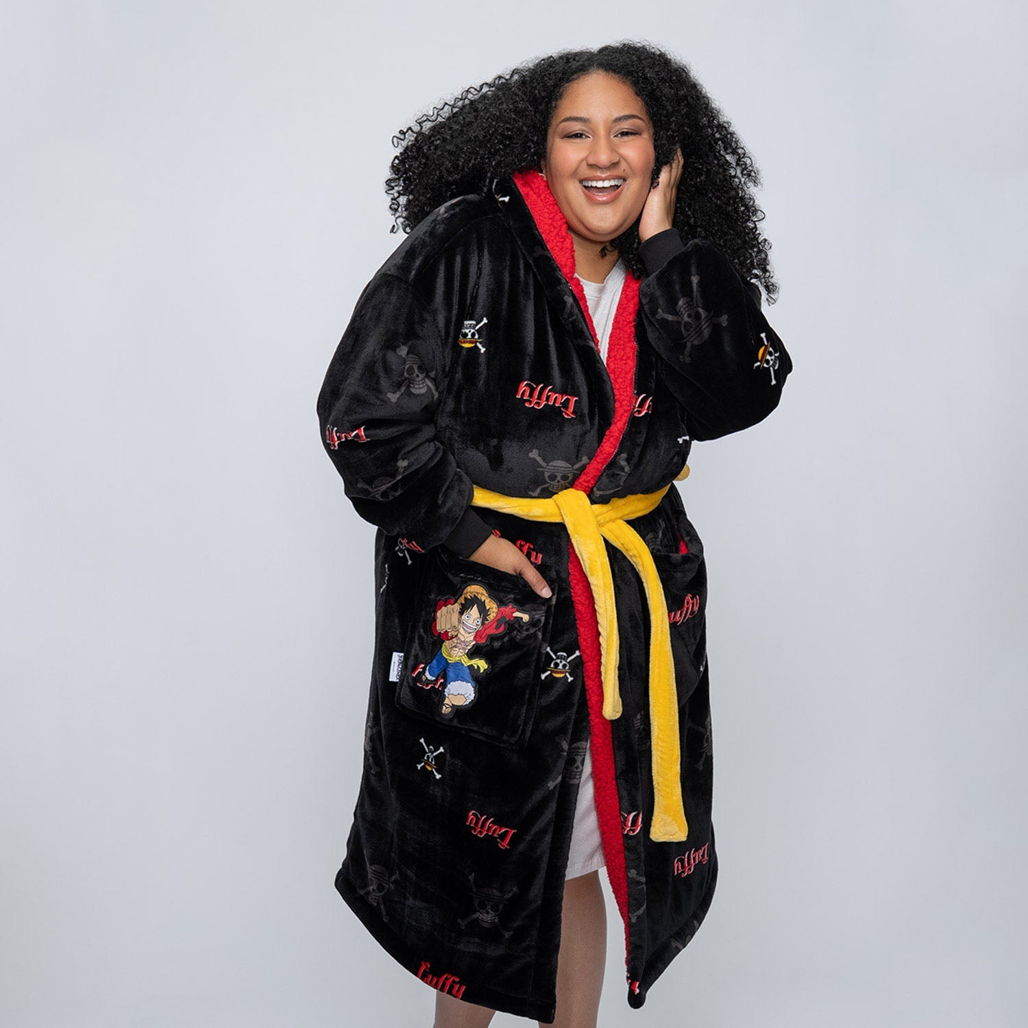 One Piece Luffy Sherpa Dressing Gown Licensed – The Oodie UK