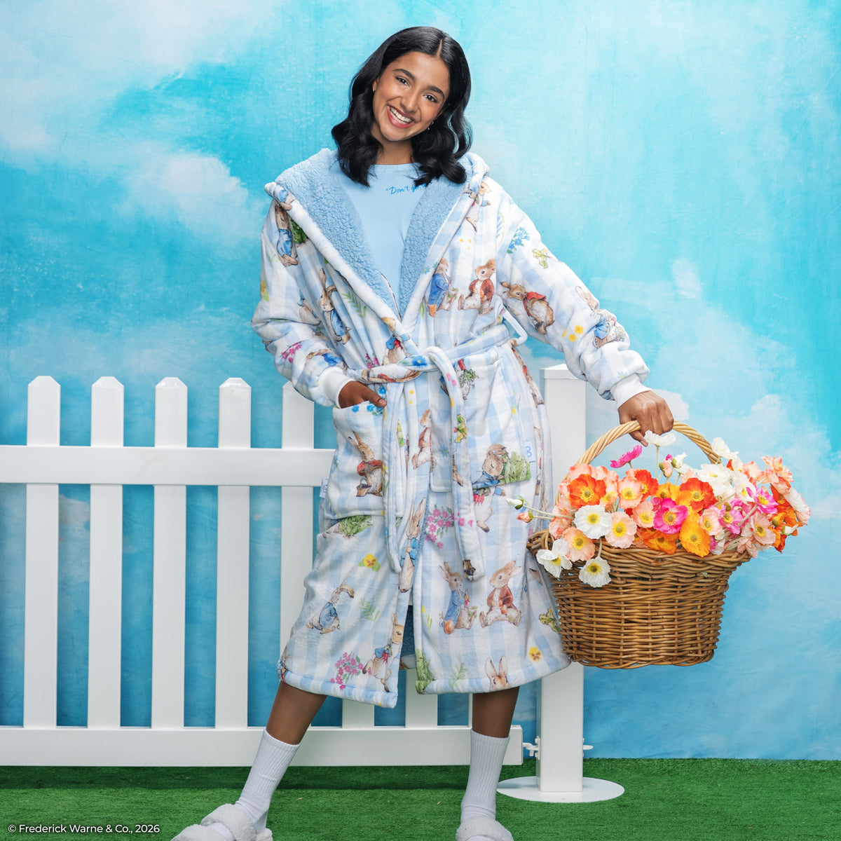 Peter Rabbit Sherpa Dressing Gown Licensed – The Oodie UK
