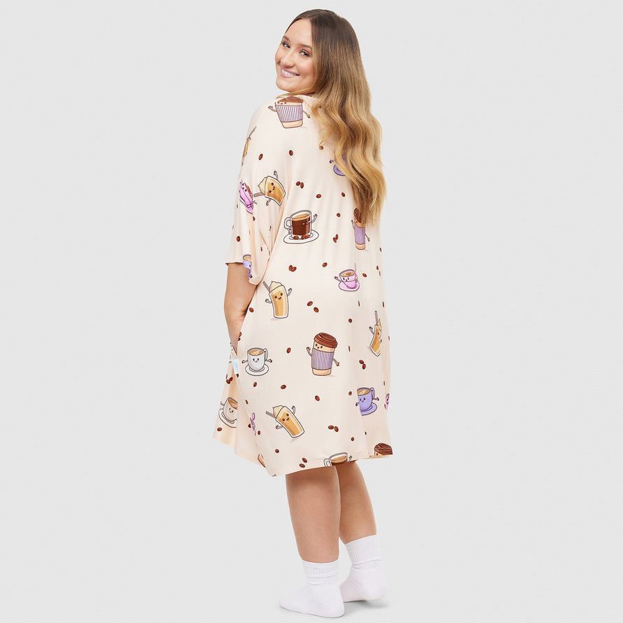 Coffee Oodie Sleep Tee The Oodie UK