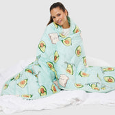 Avocado & Toast Oodie Weighted Blanket