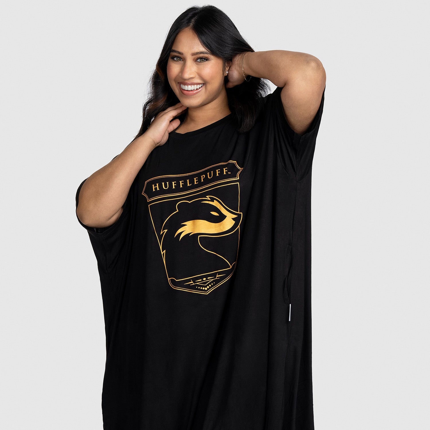 Harry Potter Hufflepuff Gold Oodie Sleep Tee