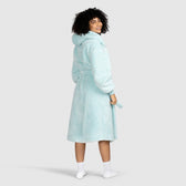 Fluffy Blue Oodie Dressing Gown