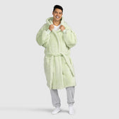 Fluffy Green Oodie Dressing Gown