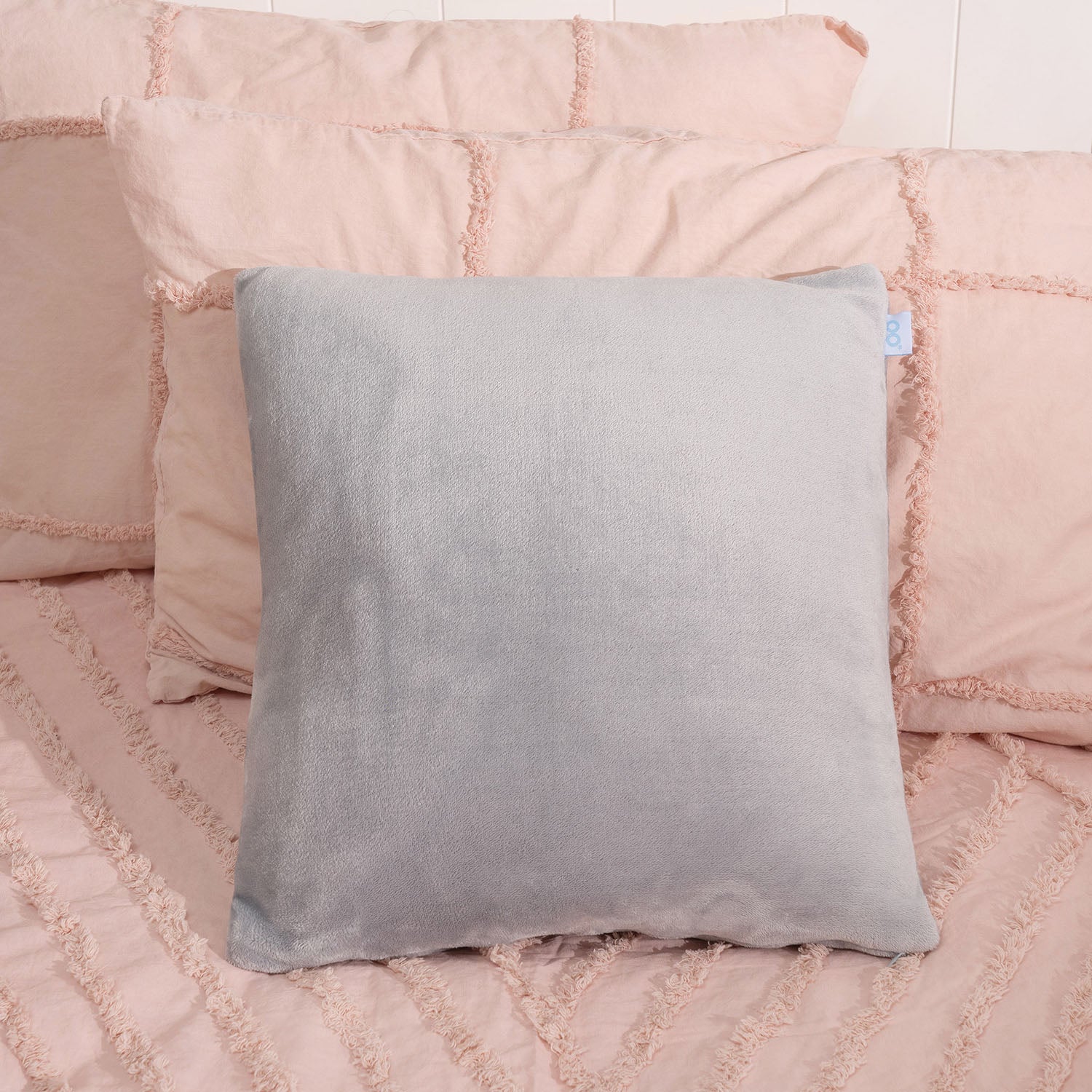 Light grey 2024 pillow shams