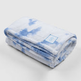 The Oodie Blue Tie-Dye Blanket