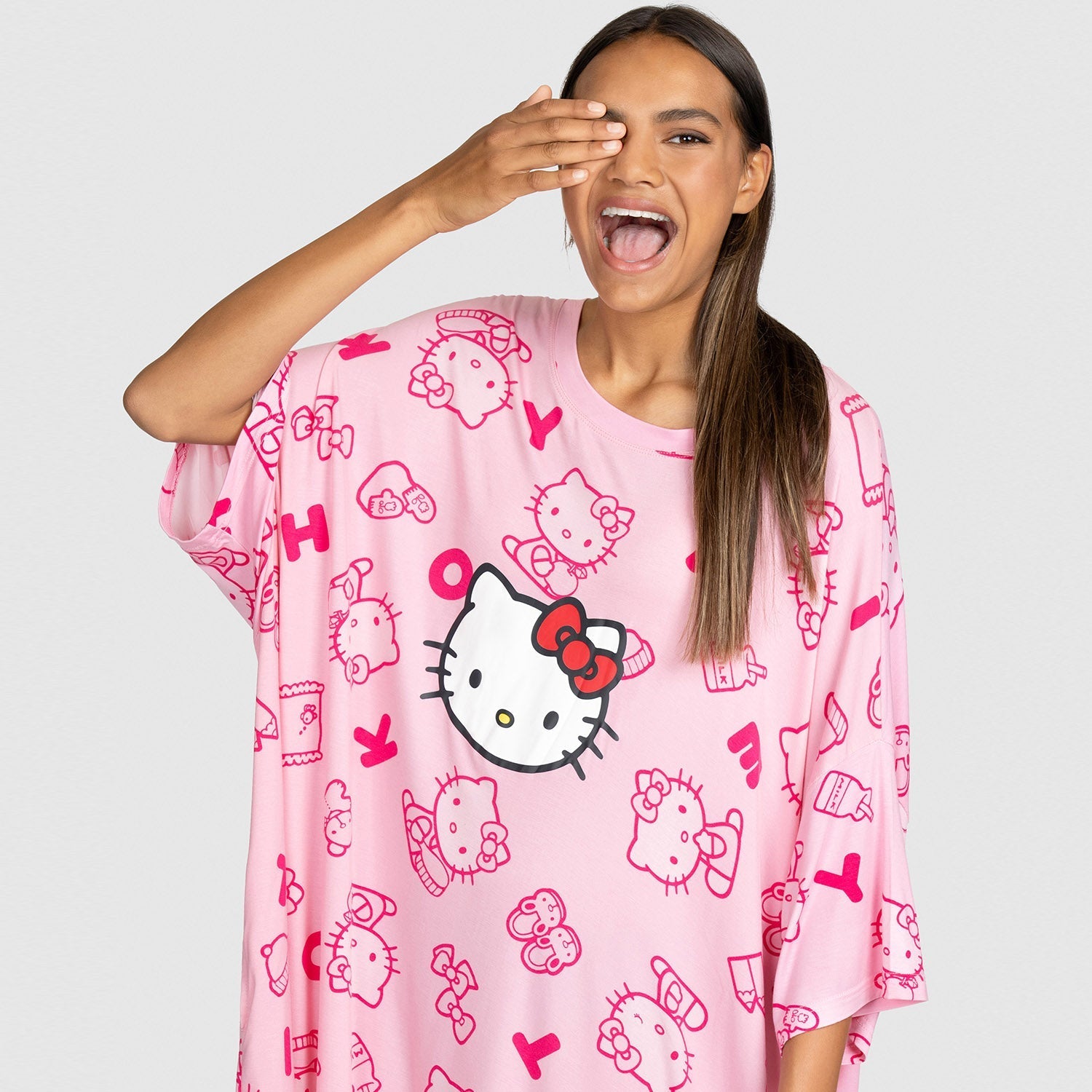 Hello Kitty Sleep Tee Licensed – The Oodie UK