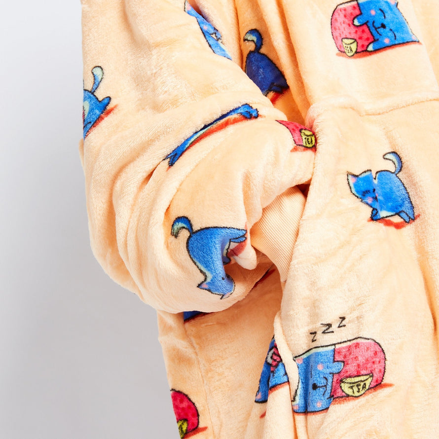 Cat Oodie Wearable Hooded Blanket The Oodie UK