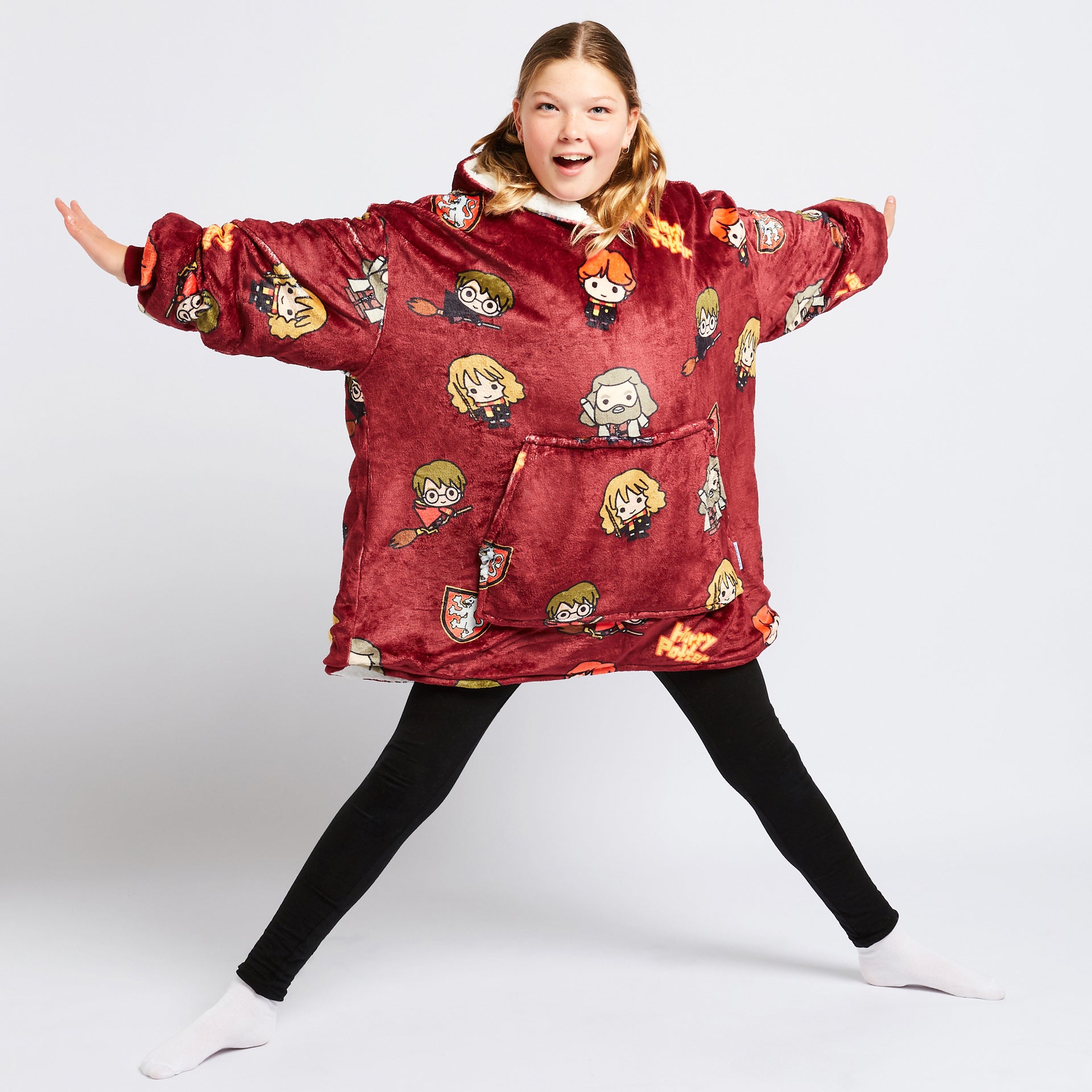 Harry Potter Oodie Uk Womens Harry Potter Hedwig Purple Oversized