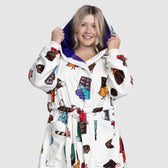 Chocolate Oodie Dressing Gown