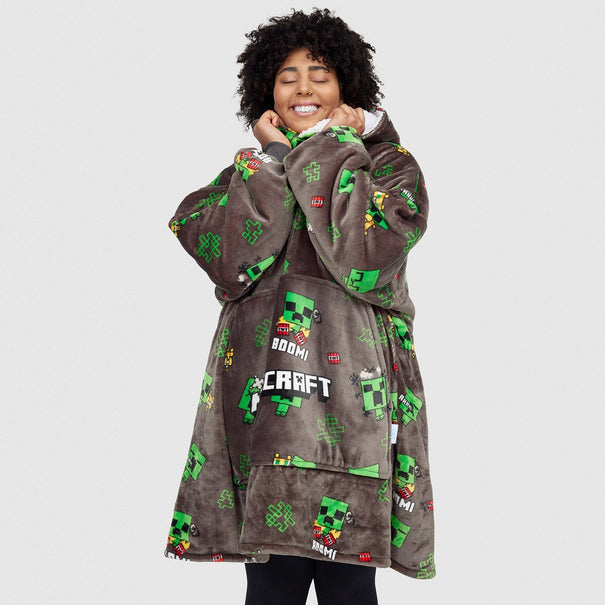 Minecraft Creeper Oodie – The Oodie UK