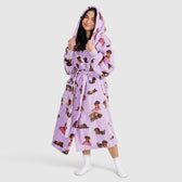 Dachshund Oodie Dressing Gown