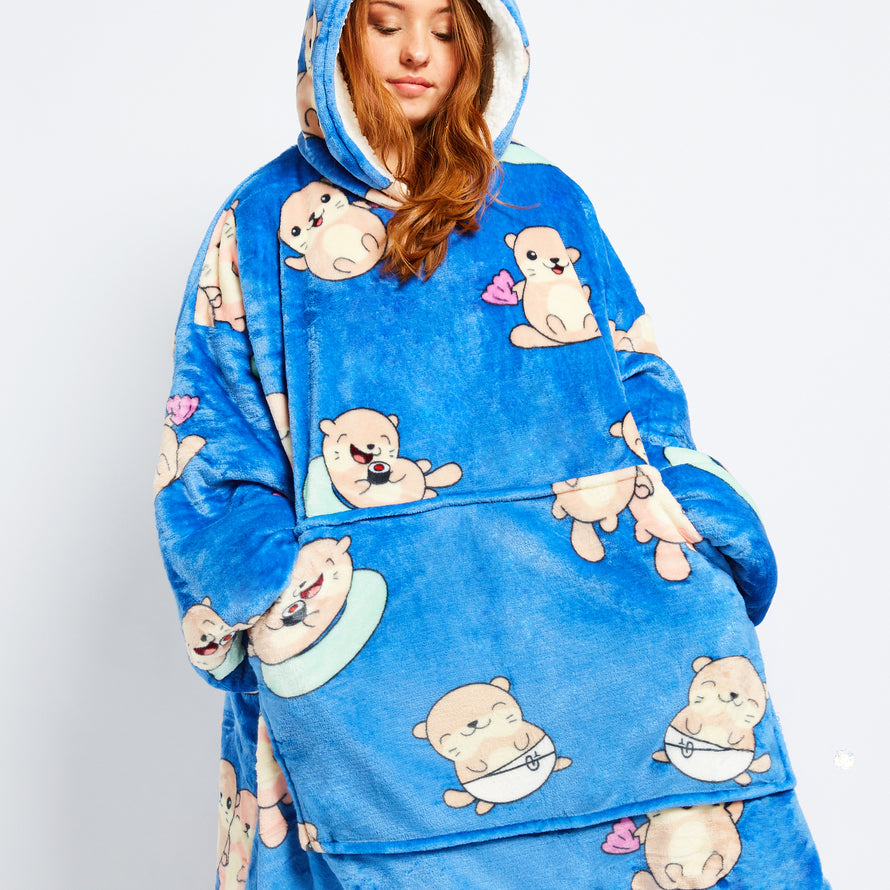 Otter Oodie | Wearable Hooded Blanket – The Oodie UK