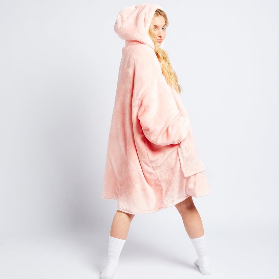 Pink Oodie Wearable Hooded Blanket The Oodie UK