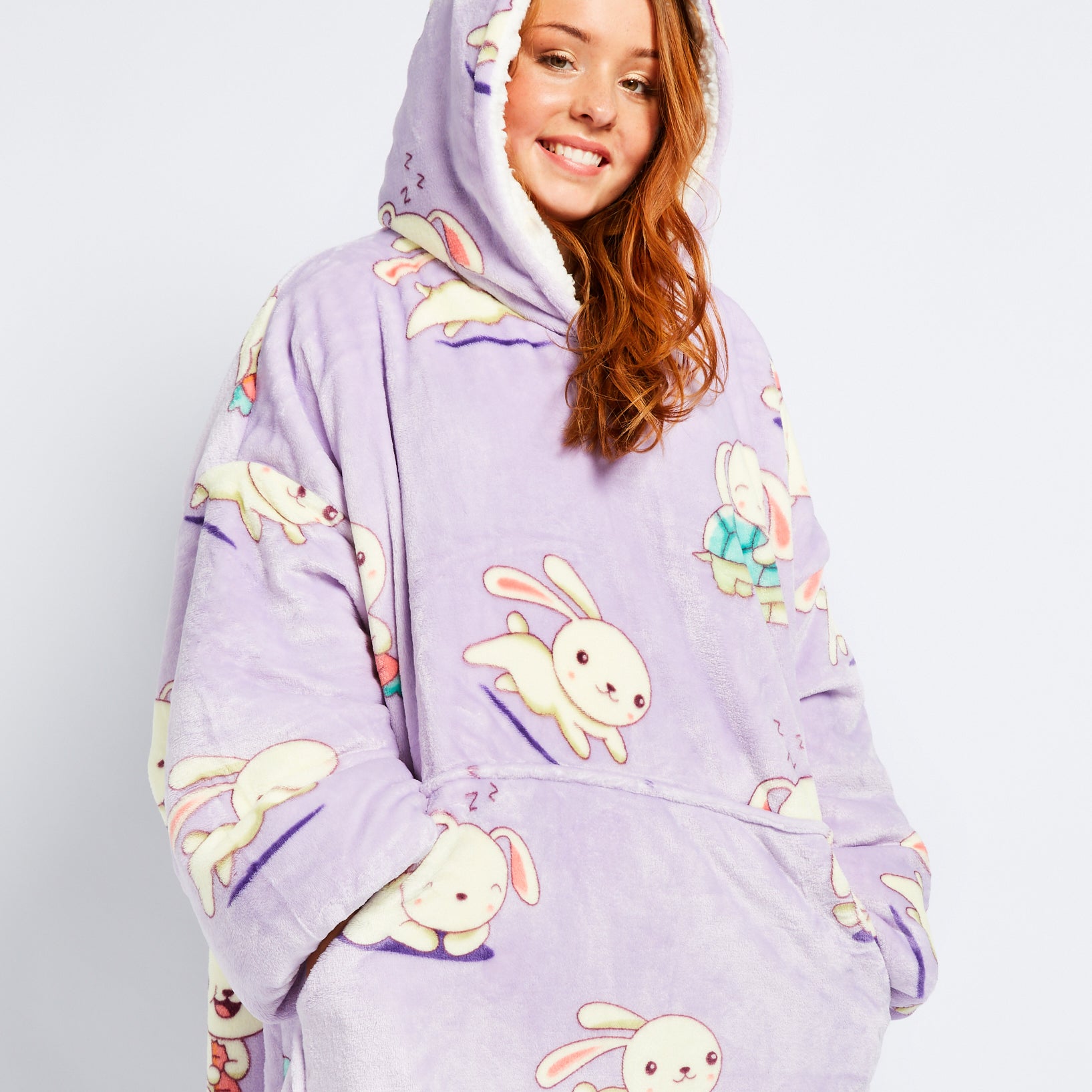 Bunny Oodie | Wearable Hooded Blanket – The Oodie UK